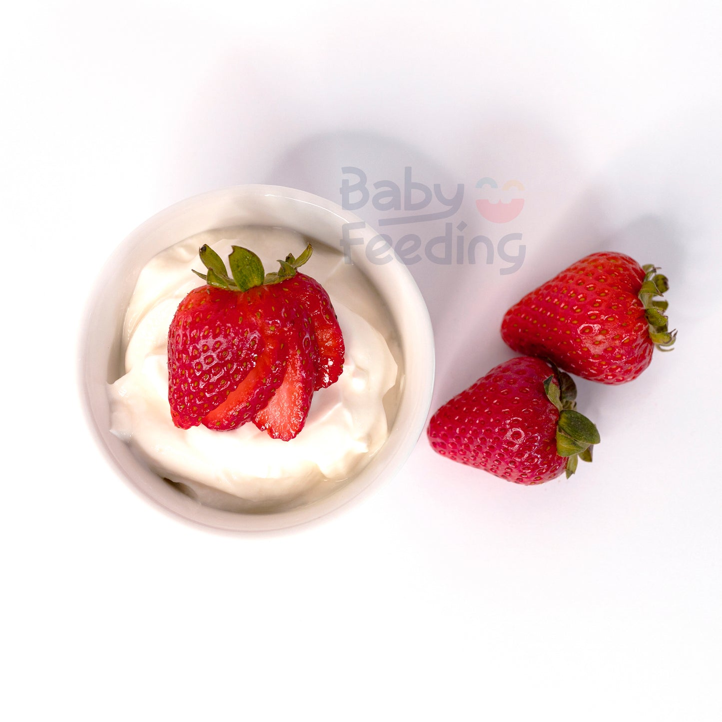 Greek Yogurt and Strawberry