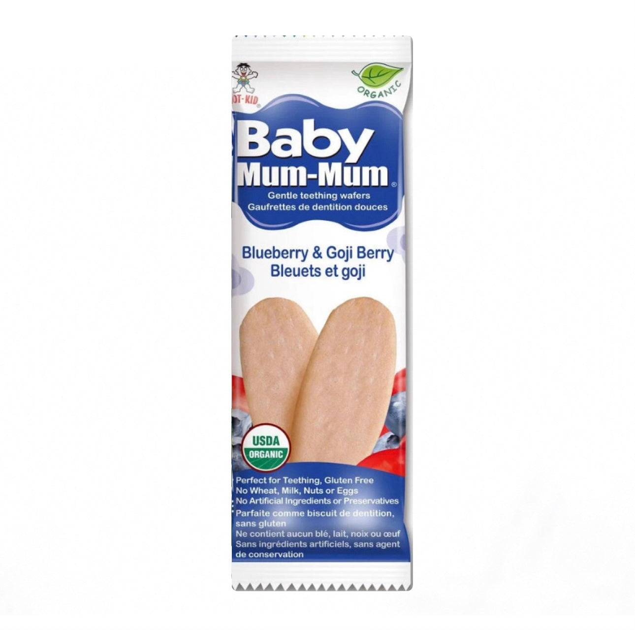 Teether wafers blueberry