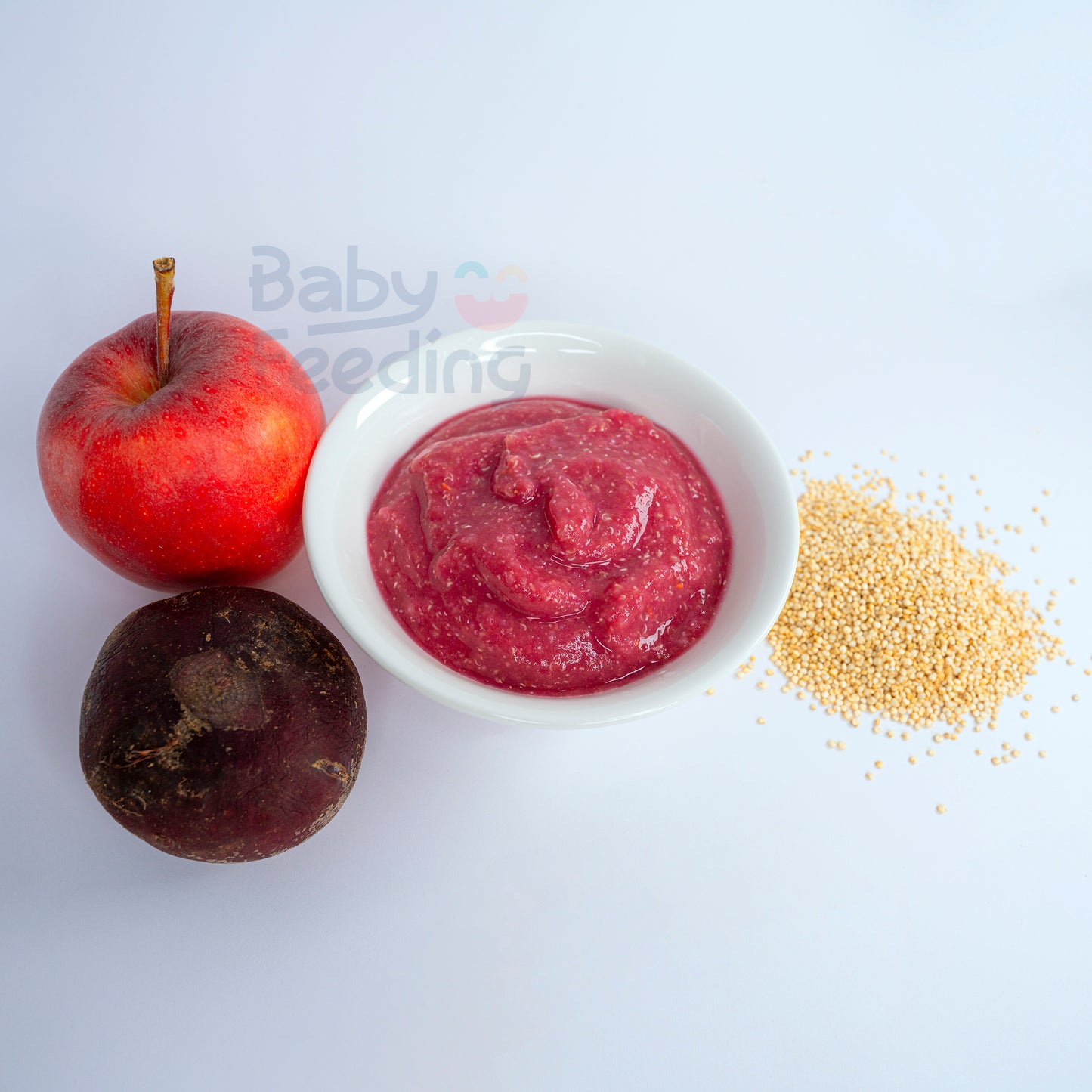 Quinoa beetroot and apple