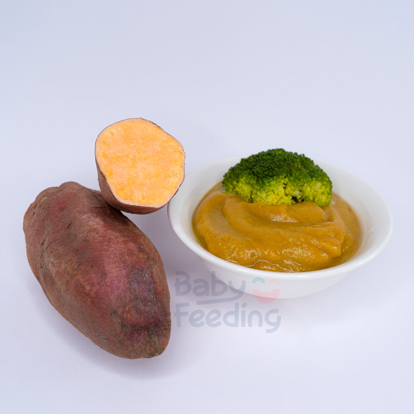 Broccoli and sweet potato