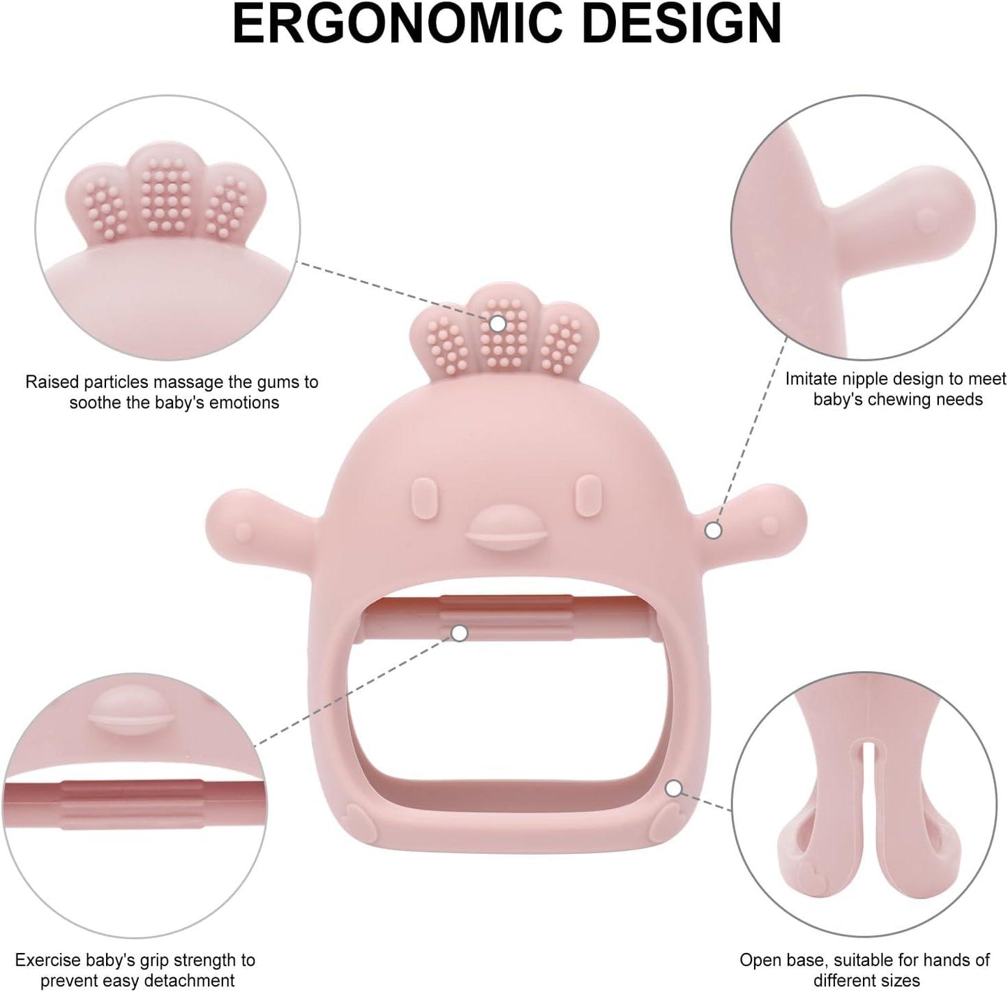 Teether (Pink)